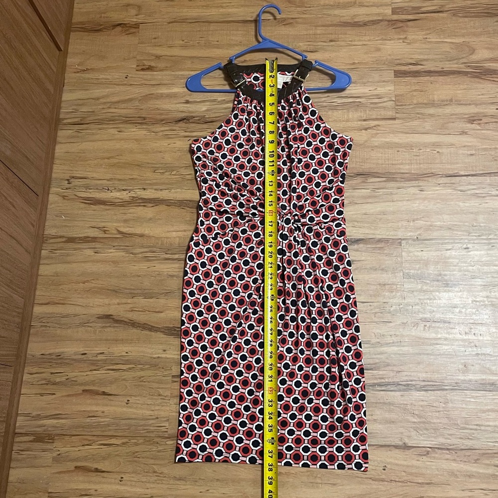 Michael Kors Midi Twist Front Dress - Picture 2 of 13